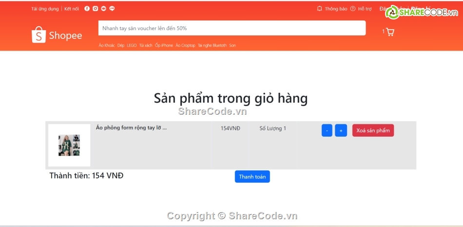 thương mại điện tử,reactjs,website bán hàng,code web  Shopee,source code web  Shopee